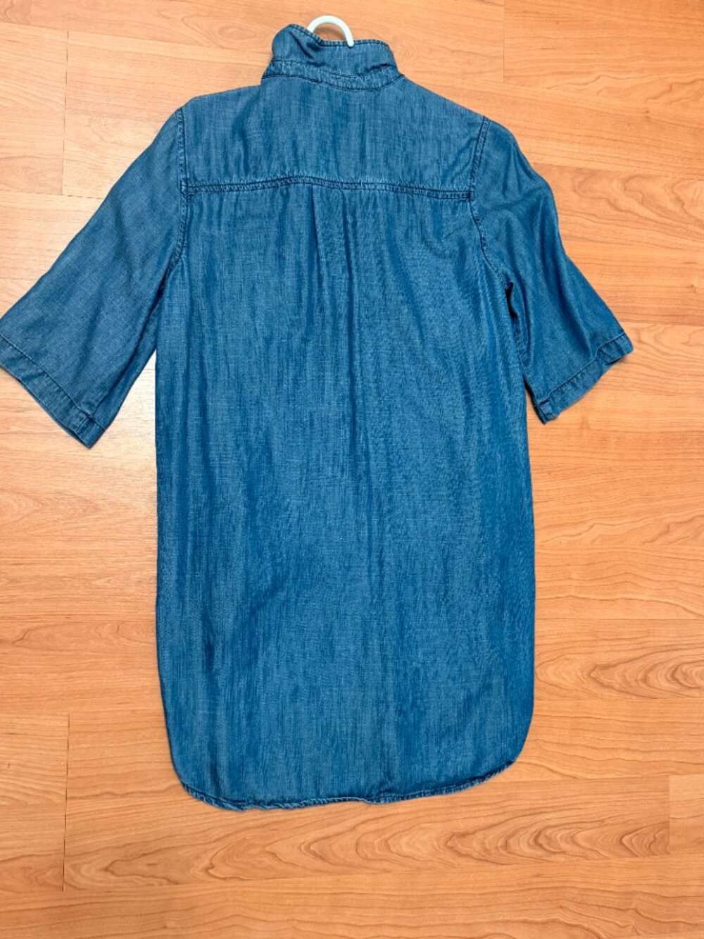 LOFT Denim Dress in Medium Ombrey Wash sz Small - Picture 5 of 6
